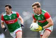 22 May 2021; Eoghan McLaughlin of Mayo during the Allianz Football League Division 2 North Round 2 match between Westmeath and Mayo at TEG Cusack Park in Mullingar, Westmeath. Photo by Stephen McCarthy/Sportsfile
