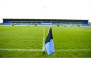 23 May 2021; A sideline flag is seen before the Lidl Ladies Football National League Division 1B Round 1 match between Dublin and Waterford at Parnell Park in Dublin. Photo by Ben McShane/Sportsfile