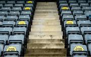 23 May 2021; A general view of the seating in the main stand before the Lidl Ladies Football National League Division 1B Round 1 match between Dublin and Waterford at Parnell Park in Dublin. Photo by Ben McShane/Sportsfile