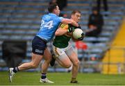 23 May 2021; Stephen O'Brien of Kerry is tackled by Philip McMahon of Dublin resulting in a penalty for Kerry during the Allianz Football League Division 1 South Round 2 match between Dublin and Kerry at Semple Stadium in Thurles, Tipperary. Photo by Stephen McCarthy/Sportsfile