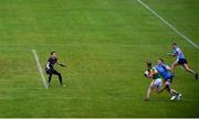 23 May 2021; Philip McMahon of Dublin tackles Stephen O'Brien of Kerry resulting in a penalty for Kerry during the Allianz Football League Division 1 South Round 2 match between Dublin and Kerry at Semple Stadium in Thurles, Tipperary. Photo by Stephen McCarthy/Sportsfile