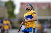 23 May 2021; Shane O'Donnell of Clare reacts after a missed chance during the Allianz Hurling League Division 1 Group B Round 3 match between Laois and Clare at MW Hire O'Moore Park in Portlaoise, Laois. Photo by Piaras Ó Mídheach/Sportsfile