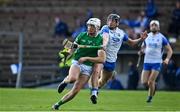 23 May 2021; Kyle Hayes of Limerick in action against Iarlaith Daly of Waterford during the Allianz Hurling League Division 1 Group A Round 3 match between Waterford and Limerick at Walsh Park in Waterford. Photo by Sam Barnes/Sportsfile