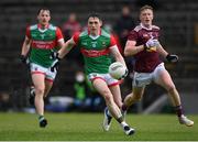 22 May 2021; Paddy Durcan of Mayo during the Allianz Football League Division 2 North Round 2 match between Westmeath and Mayo at TEG Cusack Park in Mullingar, Westmeath. Photo by Stephen McCarthy/Sportsfile