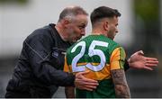 23 May 2021; Kerry selector Tommy Griffin and Micheál Burns during the Allianz Football League Division 1 South Round 2 match between Dublin and Kerry at Semple Stadium in Thurles, Tipperary. Photo by Stephen McCarthy/Sportsfile