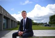 24 May 2021; Republic of Ireland manager Stephen Kenny poses for a portrait following his squad announcement at FAI Headquarters in Abbotstown, Dublin. Photo by Stephen McCarthy/Sportsfile