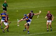 22 May 2021; John McGrath of Tipperary in action against Aidan Harte of Galway during the Allianz Hurling League Division 1 Group A Round 3 match between Tipperary and Galway at Semple Stadium in Thurles, Tipperary. Photo by Ray McManus/Sportsfile