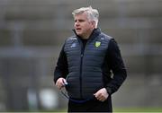 22 May 2021; Donegal coach Stephen Rochford in the warm-up before the Allianz Football League Division 1 North Round 2 match between Donegal and Monaghan at MacCumhaill Park in Ballybofey, Donegal. Photo by Piaras Ó Mídheach/Sportsfile