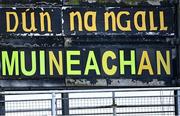 22 May 2021; A general view of the scoreboard before the Allianz Football League Division 1 North Round 2 match between Donegal and Monaghan at MacCumhaill Park in Ballybofey, Donegal. Photo by Piaras Ó Mídheach/Sportsfile
