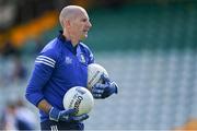 22 May 2021; Monaghan goalkeeping coach Gary Rogers during the warm-up before the Allianz Football League Division 1 North Round 2 match between Donegal and Monaghan at MacCumhaill Park in Ballybofey, Donegal. Photo by Piaras Ó Mídheach/Sportsfile