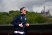 24 May 2021; Ian Bermingham of St Patrick's Athletic warms up before the SSE Airtricity League Premier Division match between Derry City and St Patrick's Athletic at Ryan McBride Brandywell Stadium in Derry. Photo by David Fitzgerald/Sportsfile