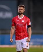 24 May 2021; Greg Bolger of Sligo Rovers celebrates following the SSE Airtricity League Premier Division match between Shamrock Rovers and Sligo Rovers at Tallaght Stadium in Dublin. Photo by Stephen McCarthy/Sportsfile