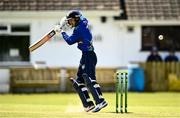 25 May 2021; Graham Kennedy of North West Warriors in action during the Cricket Ireland InterProvincial Cup 2021 match between North West Warriors and Leinster Lightning at Eglinton Cricket Club in Derry. Photo by David Fitzgerald/Sportsfile