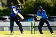 25 May 2021; Andy McBrine of North West Warriors in action during the Cricket Ireland InterProvincial Cup 2021 match between North West Warriors and Leinster Lightning at Eglinton Cricket Club in Derry. Photo by David Fitzgerald/Sportsfile