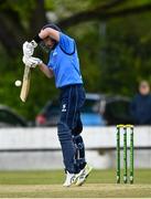 25 May 2021; Andrew Balbirnie of Leinster Lightning during the Cricket Ireland InterProvincial Cup 2021 match between North West Warriors and Leinster Lightning at Eglinton Cricket Club in Derry. Photo by David Fitzgerald/Sportsfile