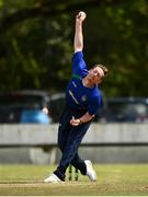 25 May 2021; Craig Young of North West Warriors during the Cricket Ireland InterProvincial Cup 2021 match between North West Warriors and Leinster Lightning at Eglinton Cricket Club in Derry. Photo by David Fitzgerald/Sportsfile