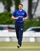 25 May 2021; Craig Young of North West Warriors during the Cricket Ireland InterProvincial Cup 2021 match between North West Warriors and Leinster Lightning at Eglinton Cricket Club in Derry. Photo by David Fitzgerald/Sportsfile