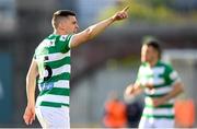 24 May 2021; Gary O'Neill of Shamrock Rovers during the SSE Airtricity League Premier Division match between Shamrock Rovers and Sligo Rovers at Tallaght Stadium in Dublin. Photo by Stephen McCarthy/Sportsfile