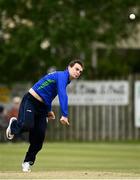 25 May 2021; Andy McBrine of North West Warriors during the Cricket Ireland InterProvincial Cup 2021 match between North West Warriors and Leinster Lightning at Eglinton Cricket Club in Derry. Photo by David Fitzgerald/Sportsfile