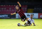 24 May 2021; Liam Burt of Bohemians is fouled by Cameron Dummigan of Dundalk during the SSE Airtricity League Premier Division match between Bohemians and Dundalk at Dalymount Park in Dublin. Photo by Seb Daly/Sportsfile