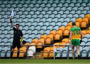 22 May 2021; Michael Murphy of Donegal makes his way off the pitch after he was substituted early in the first half, due to injury, during the Allianz Football League Division 1 North Round 2 match between Donegal and Monaghan at MacCumhaill Park in Ballybofey, Donegal. Photo by Piaras Ó Mídheach/Sportsfile