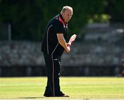 27 May 2021; Munster Reds head coach Ted Williamson before the Cricket Ireland InterProvincial Cup 2021 match between Munster Reds and Northern Knights at Pembroke Cricket Club in Dublin. Photo by Harry Murphy/Sportsfile