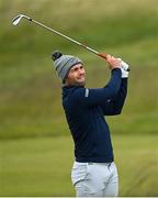 27 May 2021; Edouard Dubois of France during day one of the Irish Challenge Golf at Portmarnock Golf Links in Dublin. Photo by Ramsey Cardy/Sportsfile