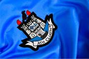 27 May 2021; A general view of the county crest on a jersey during a Dublin hurling squad portrait session at Abbottstown GAA Centre on the Sport Ireland Campus in Blanchardstown, Dublin. Photo by Sam Barnes/Sportsfile