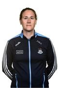 27 May 2021; Dorothy McGoldrick during a Dublin hurling squad portrait session at Abbottstown GAA Centre on the Sport Ireland Campus in Blanchardstown, Dublin. Photo by Sam Barnes/Sportsfile