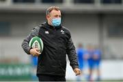 28 May 2021; Ireland U20 head coach Richie Murphy prior to the match between Ireland U20 and Leinster A at Energia Park in Dublin. Photo by Ramsey Cardy/Sportsfile