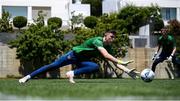 28 May 2021; Goalkeeper Dan Rose during a Republic of Ireland U21 training session in Marbella, Spain. Photo by Stephen McCarthy/Sportsfile