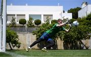 28 May 2021; Goalkeeper Sam Blair during a Republic of Ireland U21 training session in Marbella, Spain. Photo by Stephen McCarthy/Sportsfile
