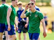 29 May 2021; Lee O'Connor during a Republic of Ireland training session at PGA Catalunya Resort in Girona, Spain. Photo by Pedro Salado/Sportsfile