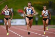 29 May 2021; Phil Healy of WIT Vikings, Waterford, on her way to winning the Women's 200m A event during the Belfast Irish Milers' Meeting at Mary Peters Track in Belfast. Photo by Sam Barnes/Sportsfile