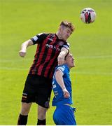 29 May 2021; Rory Feely of Bohemians in action against John Martin of Waterford during the SSE Airtricity League Premier Division match between Bohemians and Waterford at Dalymount Park in Dublin. Photo by Ramsey Cardy/Sportsfile
