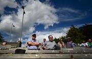 29 May 2021; Supporters looks on during the Allianz Football League Division 3 North Round 3 match between Fermanagh and Longford at Brewster Park in Enniskillen, Fermanagh. Photo by David Fitzgerald/Sportsfile