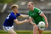 29 May 2021; Adrian Enright of Limerick in action against Kevin Quinn of Wicklow during the Allianz Football League Division 3 South Round 3 match between Wicklow and Limerick at County Grounds in Aughrim, Wicklow. Photo by Matt Browne/Sportsfile