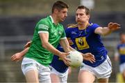 29 May 2021; Danny Neville of Limerick in action against Niall Donnelly of Wicklow during the Allianz Football League Division 3 South Round 3 match between Wicklow and Limerick at County Grounds in Aughrim, Wicklow. Photo by Matt Browne/Sportsfile