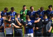29 May 2021; Raymond Galligan of Cavan speaks to his team-mates after the Allianz Football League Division 3 North Round 3 match between Cavan and Derry at Kingspan Breffni in Cavan. Photo by Harry Murphy/Sportsfile