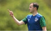 29 May 2021; Assistant manager John O'Shea during a Republic of Ireland U21 training session in Marbella, Spain. Photo by Stephen McCarthy/Sportsfile