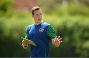 29 May 2021; Goalkeeping coach Rene Gilmartin during a Republic of Ireland U21 training session in Marbella, Spain. Photo by Stephen McCarthy/Sportsfile