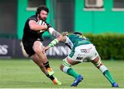29 May 2021; Sammy Arnold of Connacht is tackled by Niccolò Cannone of Benetton during the Guinness PRO14 Rainbow Cup match between Benetton and Connacht at Stadio di Monigo in Treviso, Italy. Photo by Roberto Bregani/Sportsfile