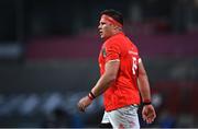 28 May 2021; CJ Stander of Munster during the Guinness PRO14 Rainbow Cup match between Munster and Cardiff Blues at Thomond Park in Limerick. Photo by Piaras Ó Mídheach/Sportsfile