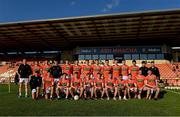 29 May 2021; The Armagh squad before the Allianz Football League Division 1 North Round 3 match between Armagh and Donegal at the Athletic Grounds in Armagh. Photo by Piaras Ó Mídheach/Sportsfile