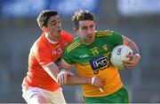 29 May 2021; Paddy McBrearty of Donegal in action against Rory Grugan of Armagh during the Allianz Football League Division 1 North Round 3 match between Armagh and Donegal at the Athletic Grounds in Armagh. Photo by Piaras Ó Mídheach/Sportsfile