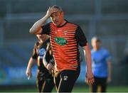 29 May 2021; Armagh coach Kieran Donaghy reacts after the drawn Allianz Football League Division 1 North Round 3 match between Armagh and Donegal at the Athletic Grounds in Armagh. Photo by Piaras Ó Mídheach/Sportsfile