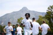 30 May 2021; Joshua Kayode of Republic of Ireland warms up before the U21 international friendly match between Switzerland and Republic of Ireland at Dama de Noche Football Centre in Marbella, Spain. Photo by Stephen McCarthy/Sportsfile