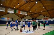 29 May 2021; A general view of Ireland senior men squad training at the National Basketball Arena in Dublin ahead of the FIBA European Championship for Small Countries in August. Photo by Brendan Moran/Sportsfile