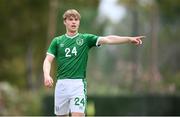 30 May 2021; Luca Connell of Republic of Ireland during the U21 international friendly match between Switzerland and Republic of Ireland at Dama de Noche Football Centre in Marbella, Spain. Photo by Stephen McCarthy/Sportsfile