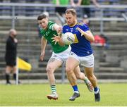 29 May 2021; Dean Healy of Wicklow in action against Iain Corbett of Limerick during the Allianz Football League Division 3 South Round 3 match between Wicklow and Limerick at County Grounds in Aughrim, Wicklow. Photo by Matt Browne/Sportsfile